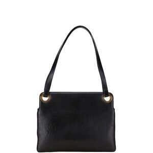 Versace Medusa Hobo Shoulder bag black leather